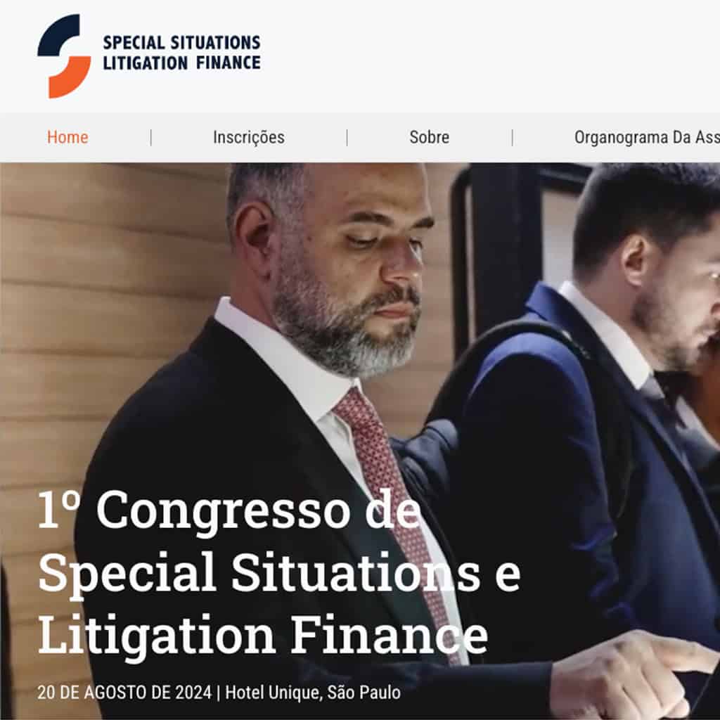 Congresso de Special Situations e Litigation Finance